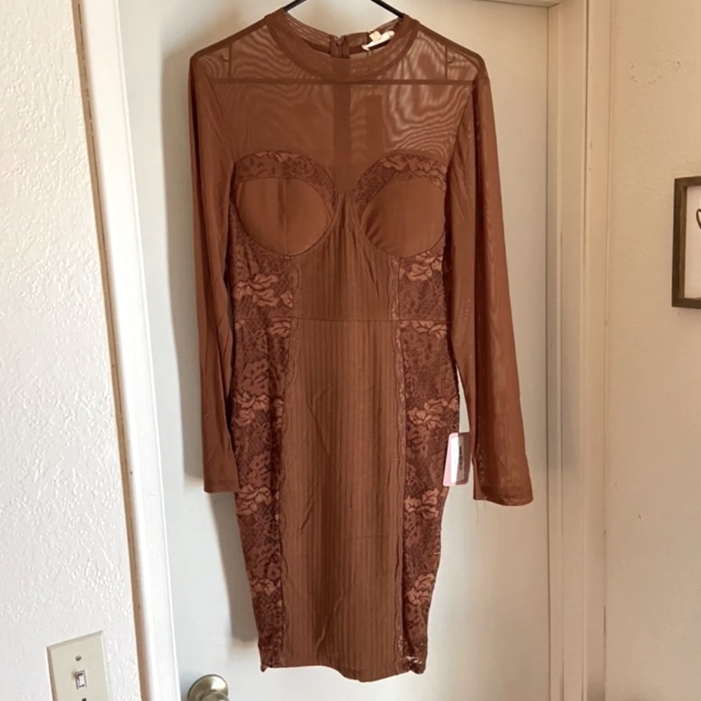 Women’s Mesh Lace Dress